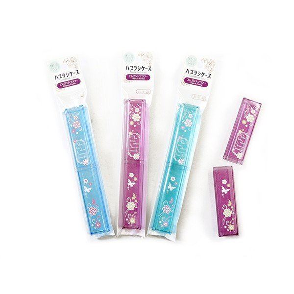 日本製  729812  花朵牙刷盒   4900662729812