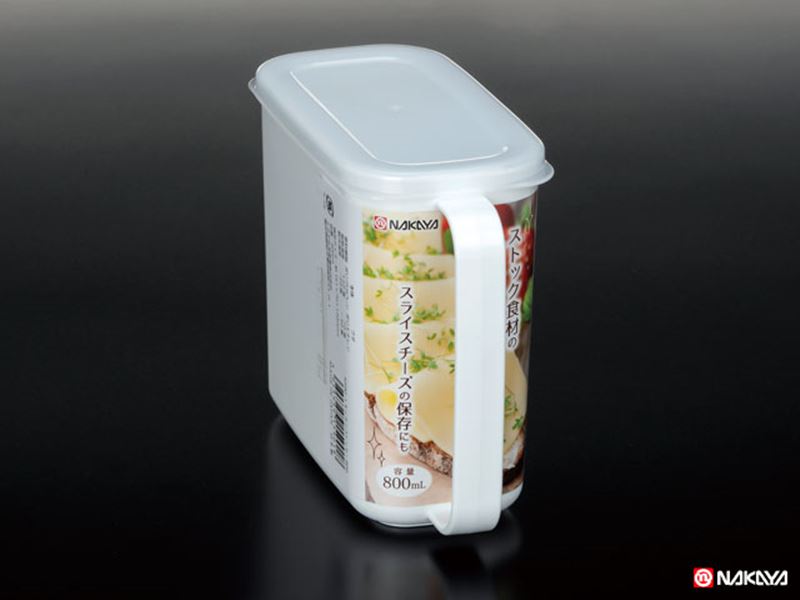 日本製  NAKAYA  K590 手把收納盒-800  4955959159018