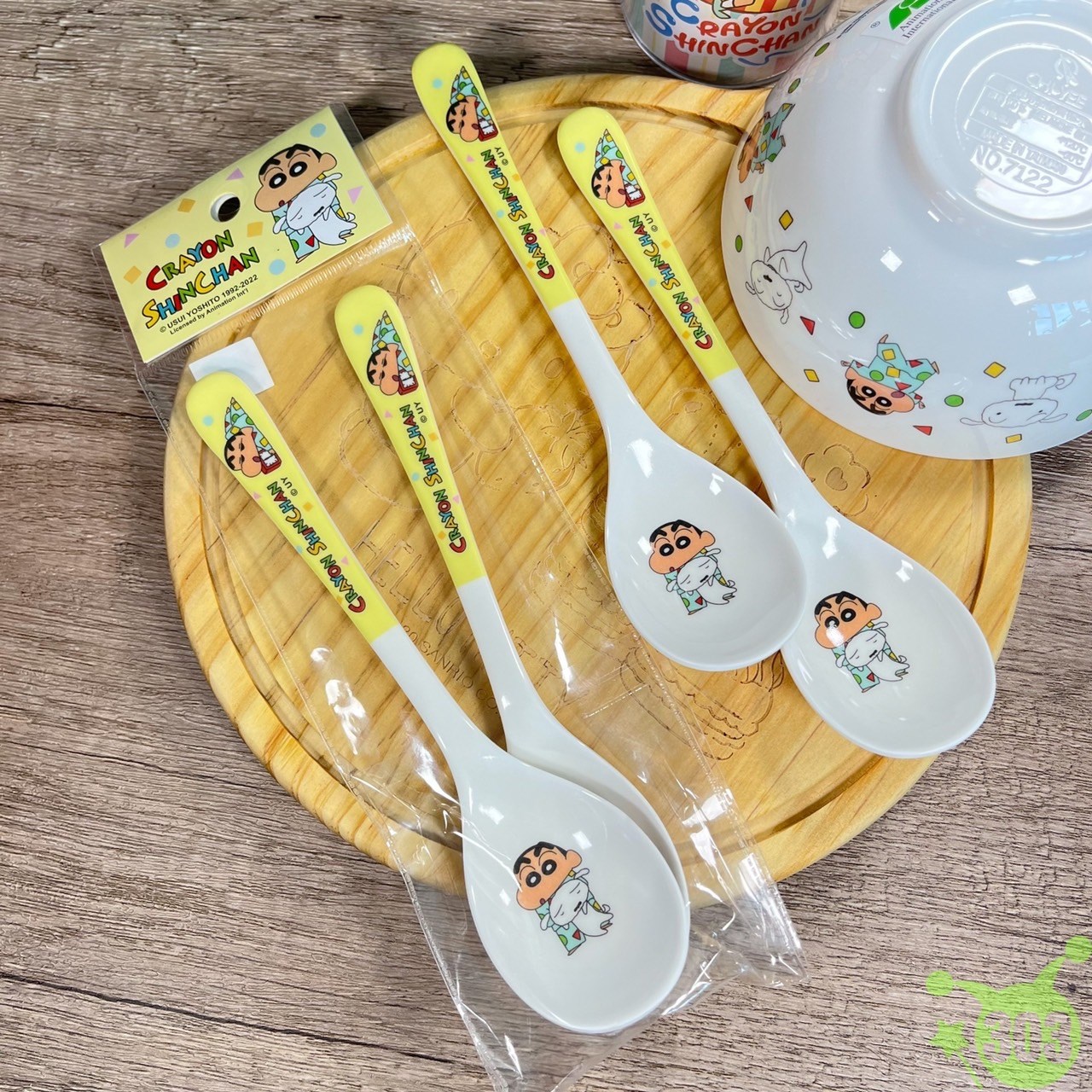 【敦景】蠟筆小新長湯匙-2入  4718733267589