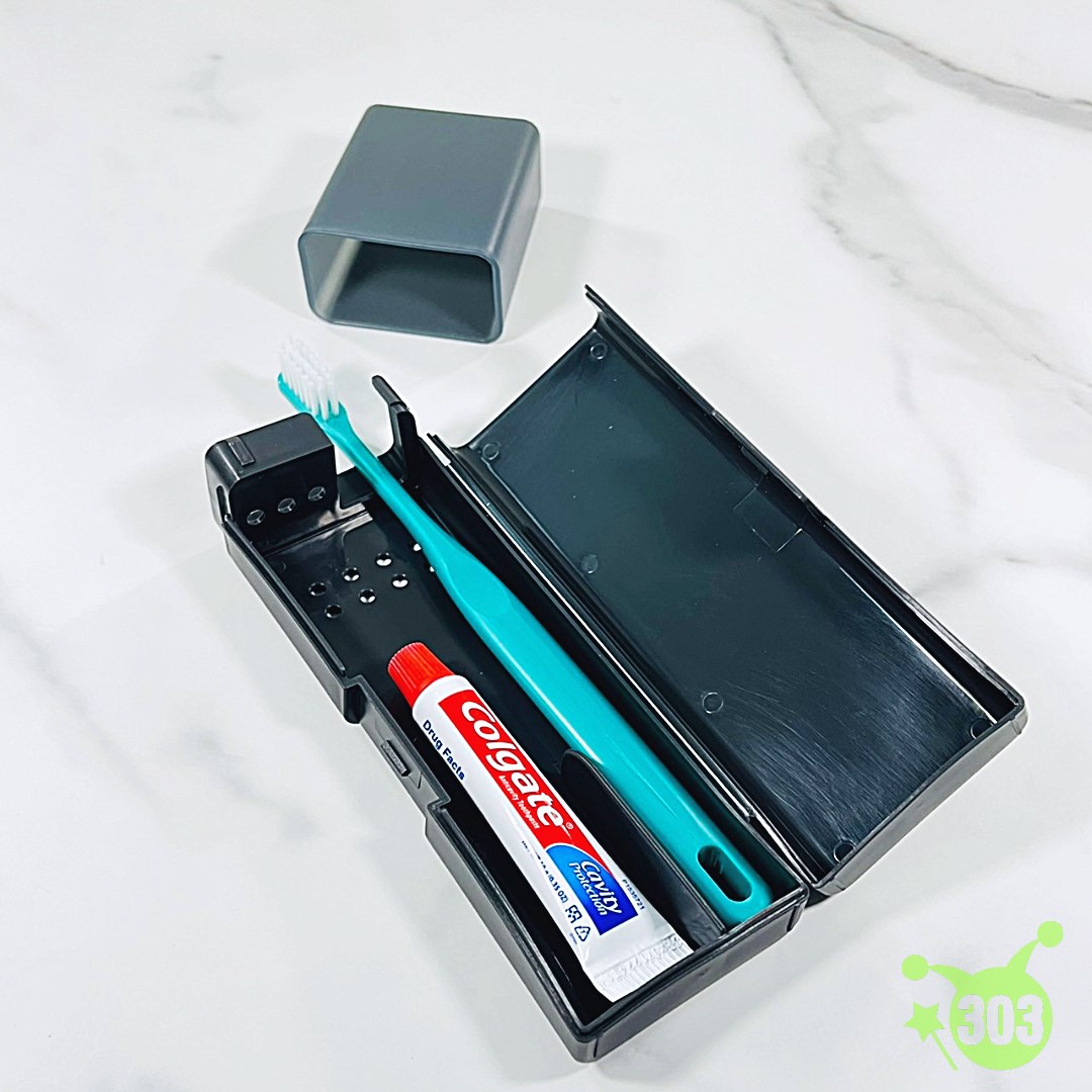 【IP株式會社】杯蓋立式牙刷盒   4580004041910