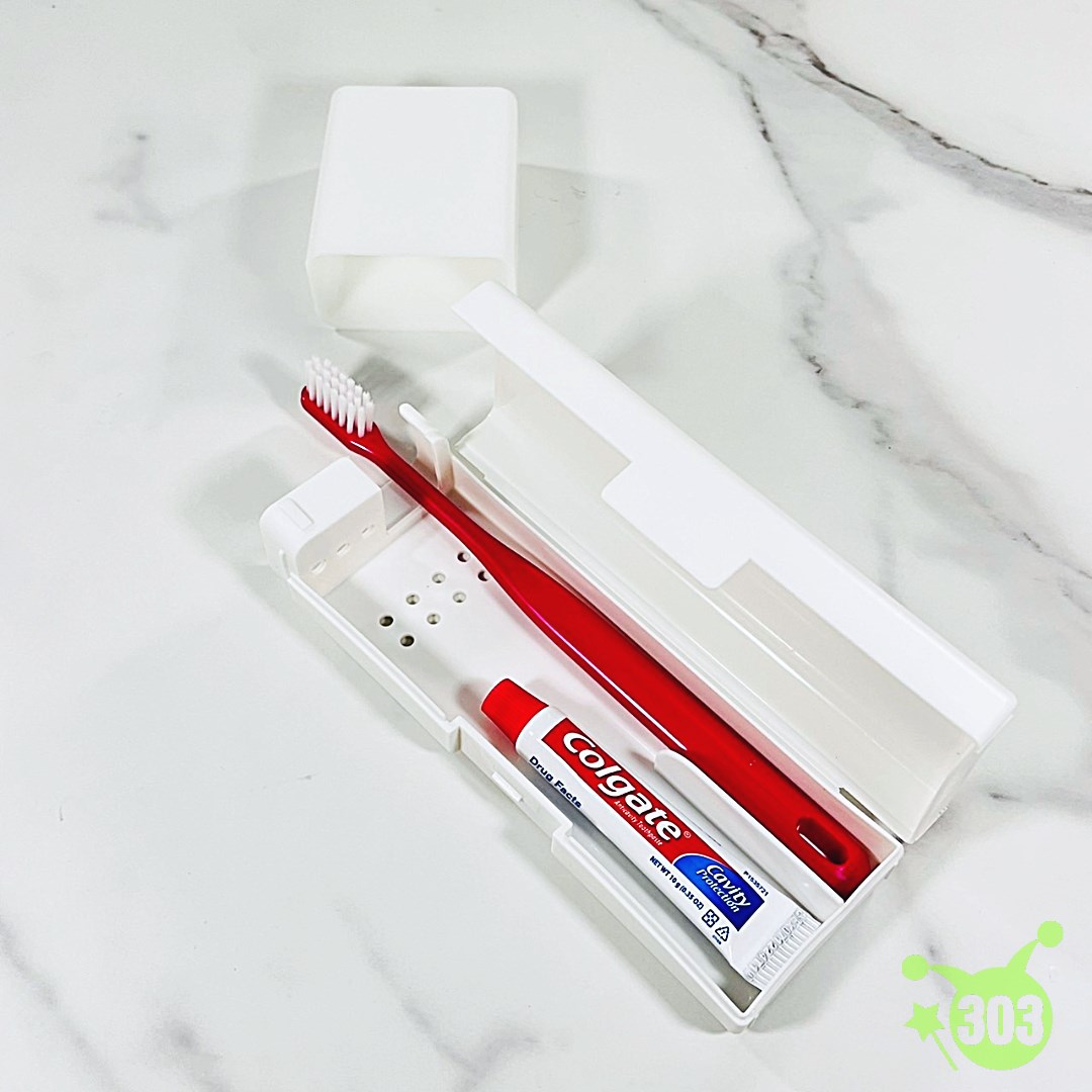 【IP株式會社】杯蓋立式牙刷盒   4580004041910