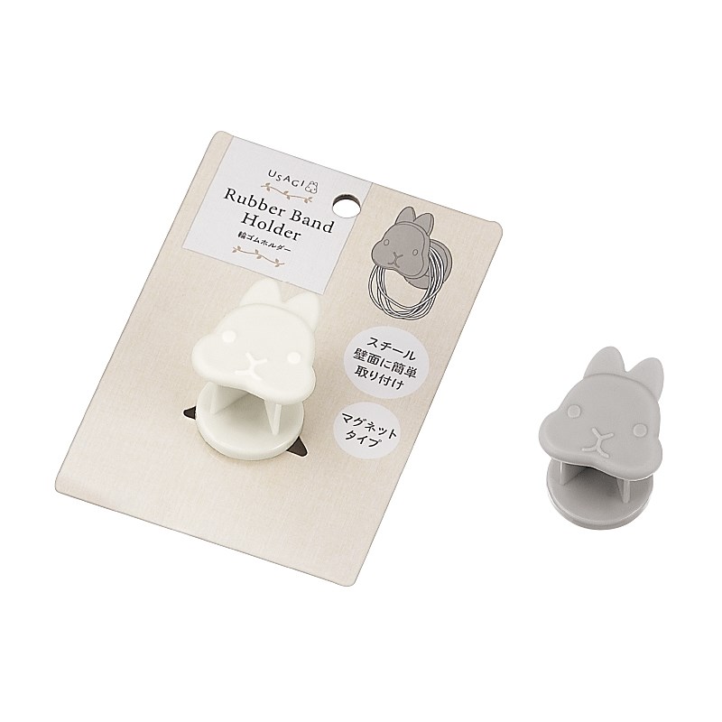 【ECHO】 2259-446 兔子橡皮筋勾-磁鐵 4991203199096