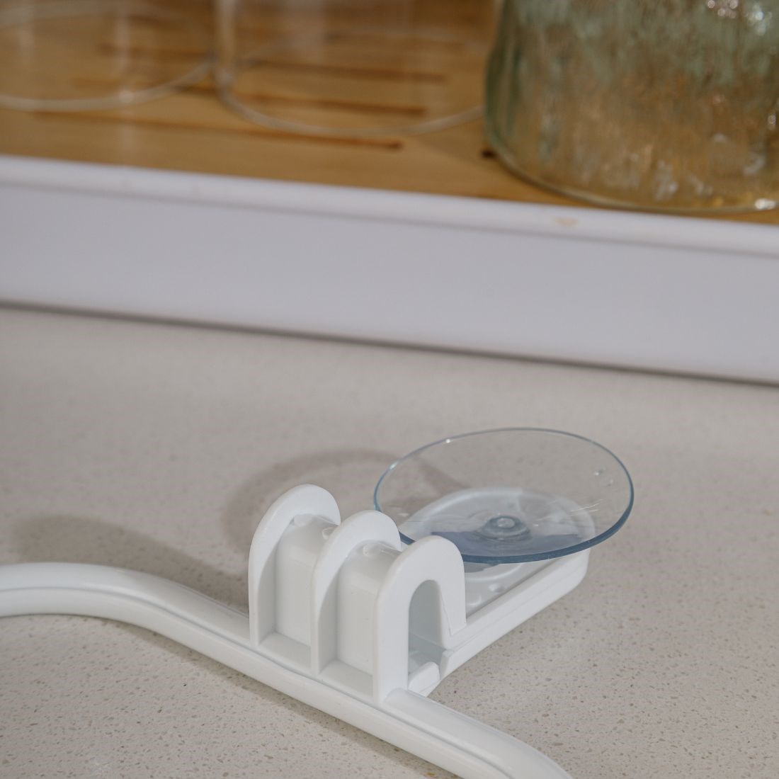 日本製 銀離子抗菌簡易廚餘袋架 