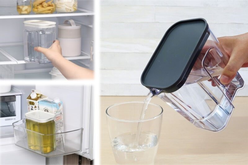 【KOKUBO】 KK-622 Smart冷水瓶1.1L-白色 4956810806225