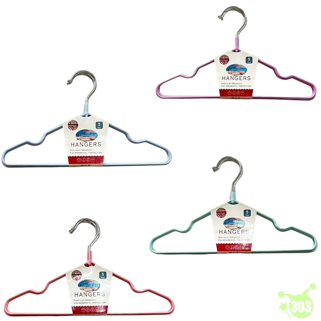 【亞力特】防滑小孩衣架5入