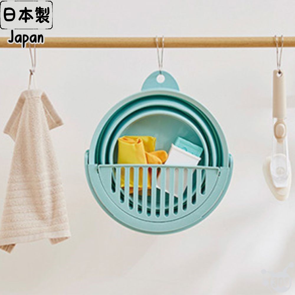 日本製 折疊圓形水桶 8L