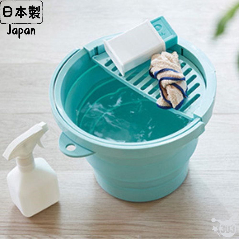 日本製 折疊圓形水桶 8L