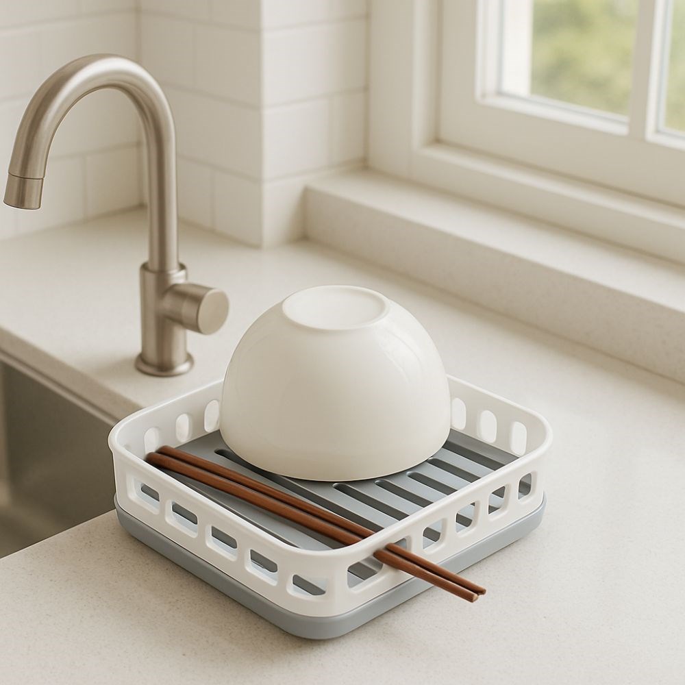 迷你瀝水盒附托盤