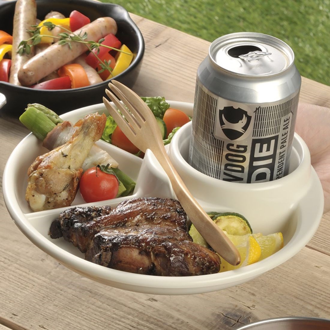 【日本製】BBQ分隔餐盤