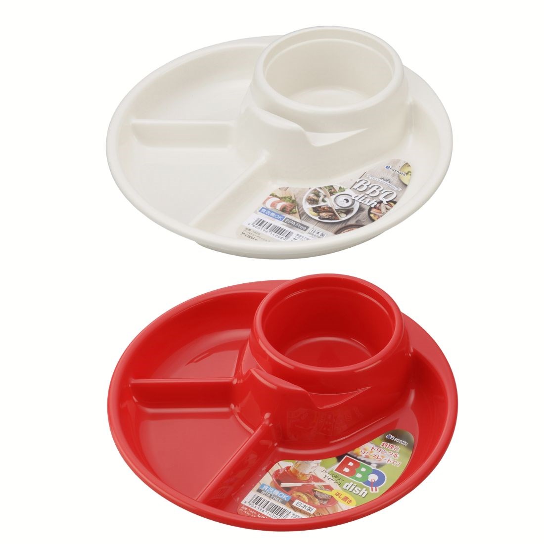 【日本製】BBQ分隔餐盤