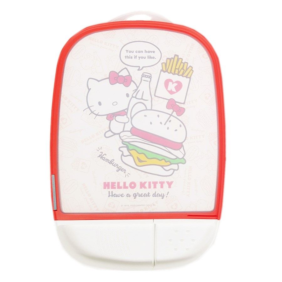 三麗鷗系列 Hello Kitty凱蒂貓  雙面多功能砧板 -  KT-1671(復古)粉  . KT-1672(美食)紅