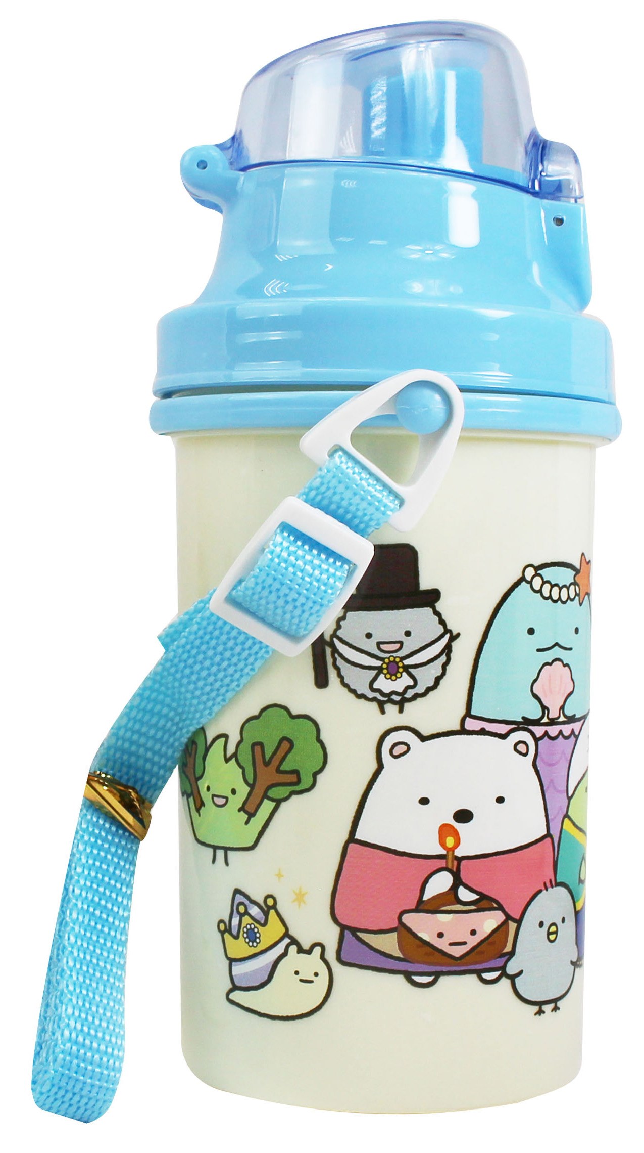 台灣製 敦景  Sumikko Gurashi   角落生物-小夥伴  SM54771直飲水壺 500ml 