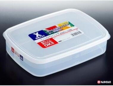 日本製 NAKAYA  K400 長方保鮮盒-Y    1L    4955959140009