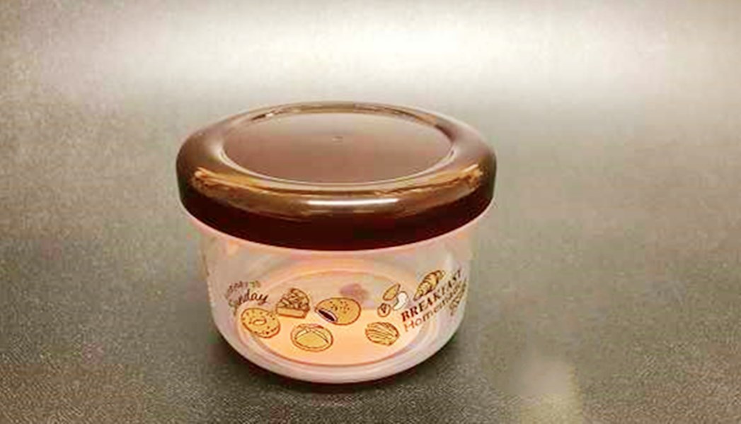 日本製 NAKAYA  K587-B  圓形收納盒  300ml  2款  4955959158707