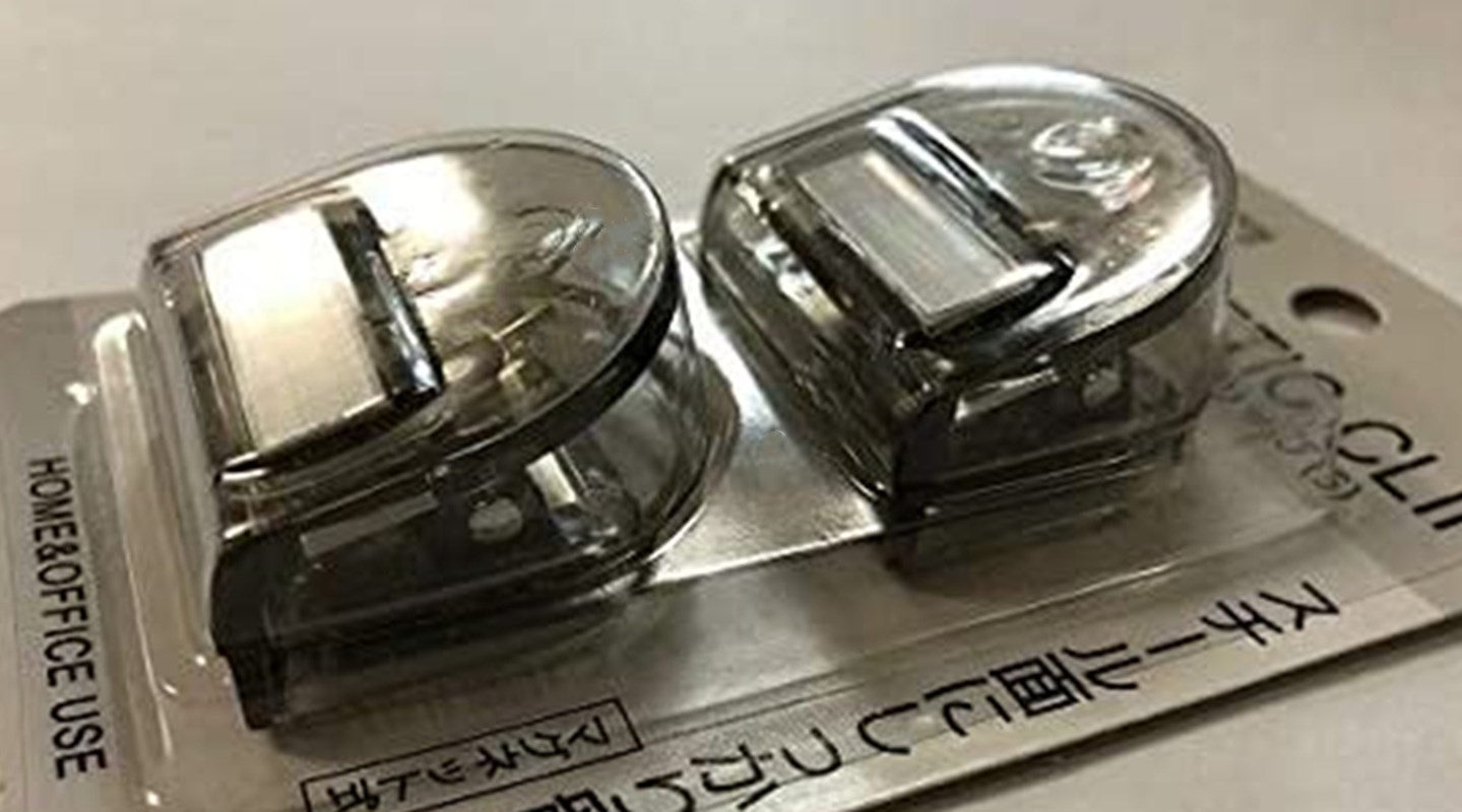 887227 半丸吸鐵夾 - 2P  4903409162989