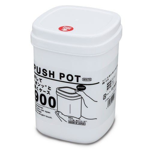 日本製   SANADA     A5696   PUSH  收納罐  -  900 ml