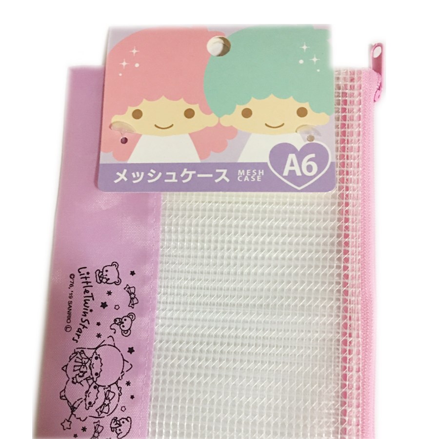 三麗鷗  Hello Kitty   K/T  .  KIKI&LALA 雙子星  收納袋   A5  .  B6   .  A6
