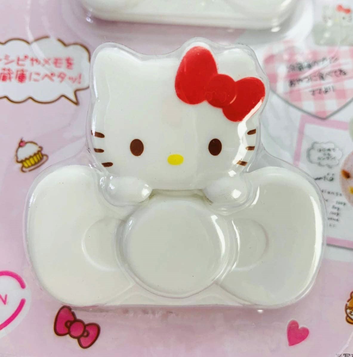 三麗鷗系列  Hello Kitty   12583 K/T 造型磁鐵夾2入組  4573135589253