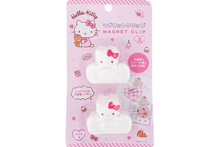 三麗鷗系列  Hello Kitty   12583 K/T 造型磁鐵夾2入組  4573135589253
