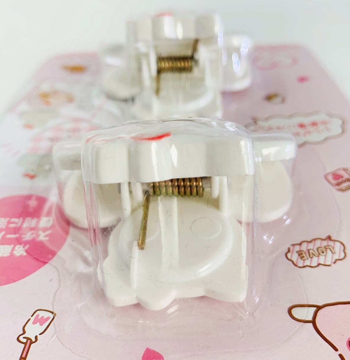 三麗鷗系列  Hello Kitty   12583 K/T 造型磁鐵夾2入組  4573135589253