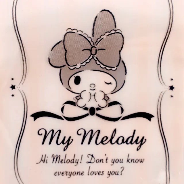 三麗鷗系列  Melody美樂蒂   26109    M/M夾鏈袋-SS    25入  4573135589116