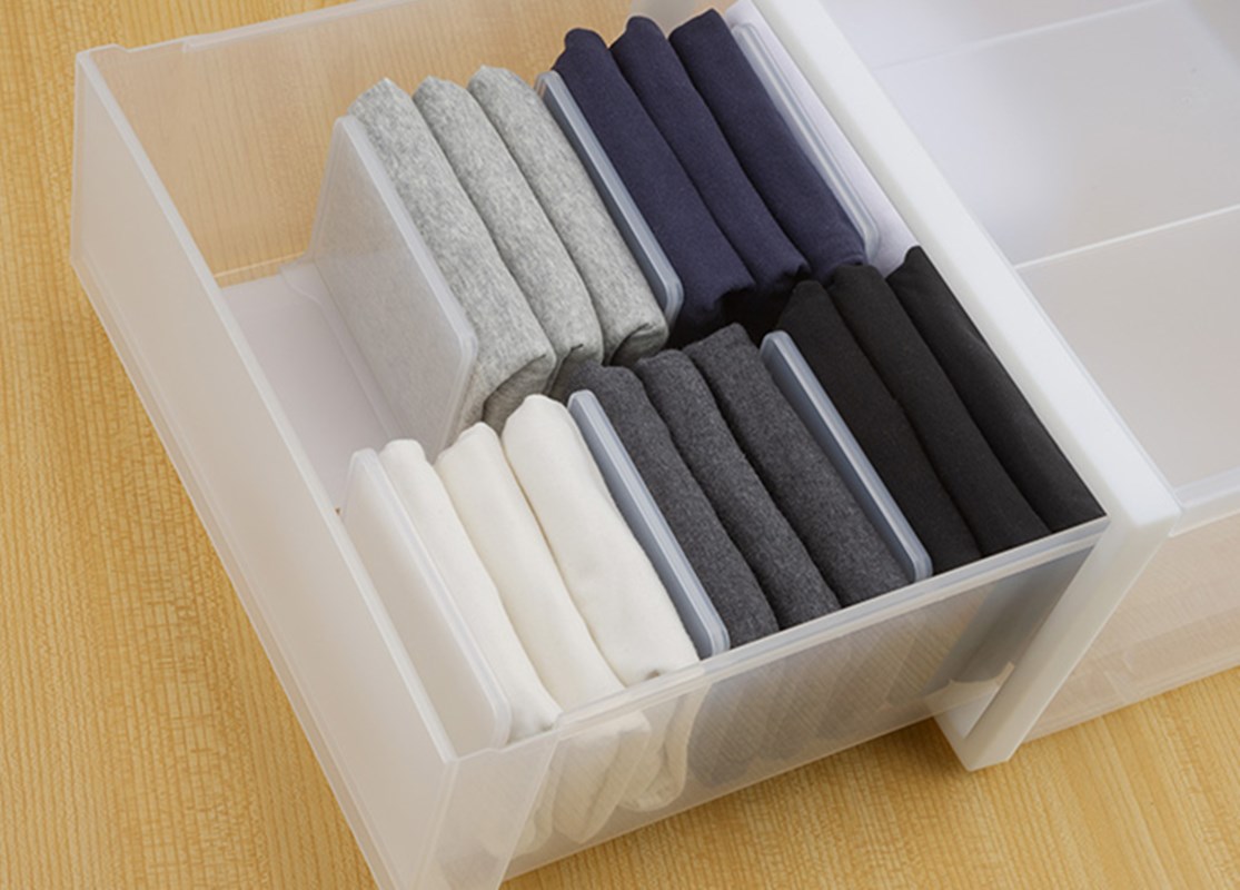 日本製  inomata  4637 抽屜整理隔板-寬   4905596463788