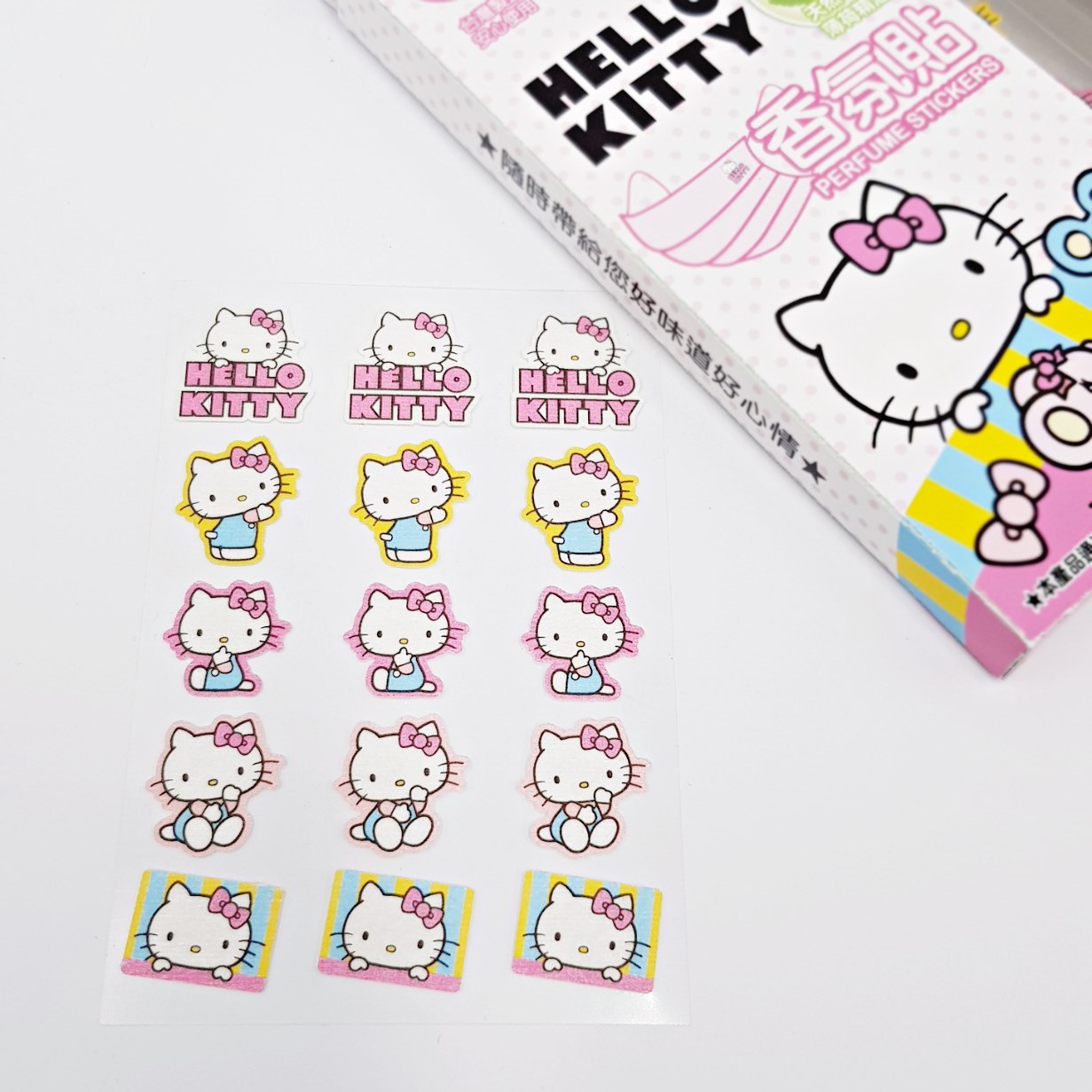 KITTY造型彩色香氛貼  4712977469457