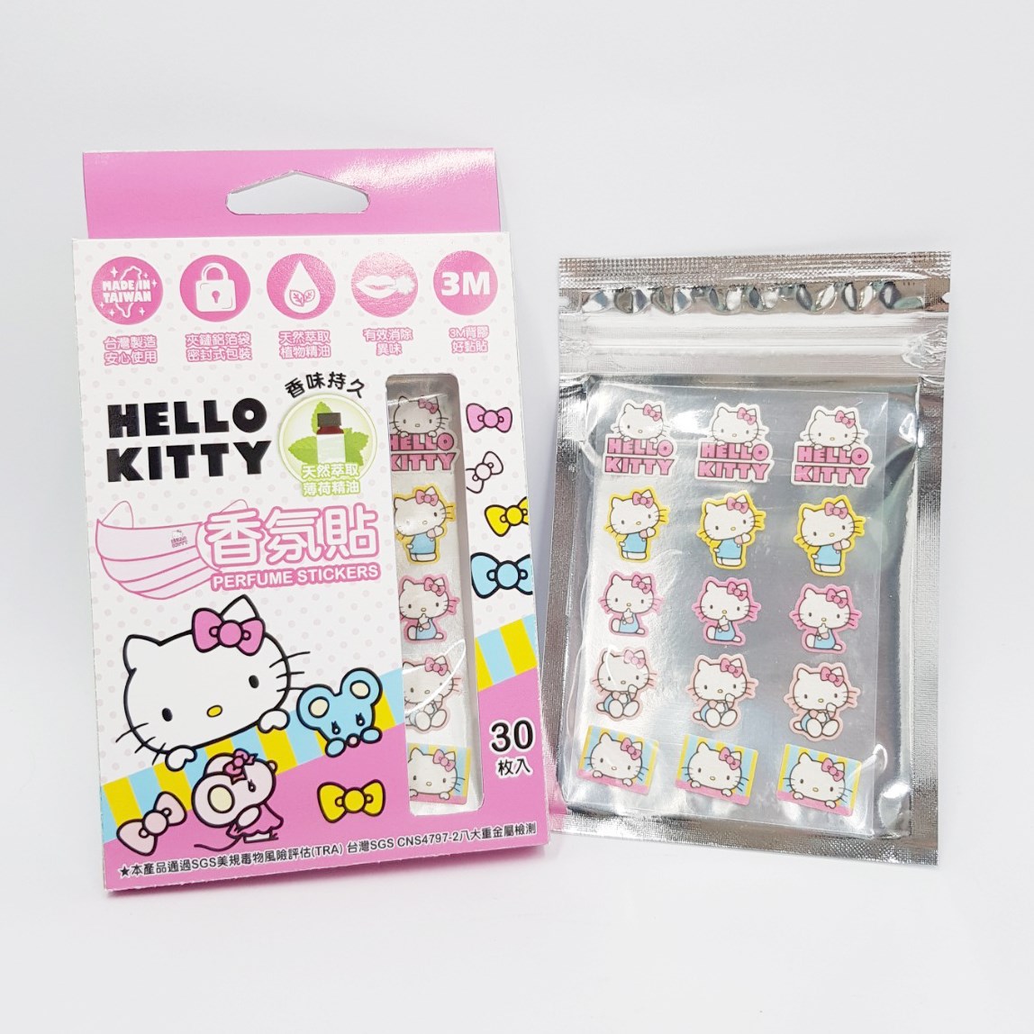 KITTY造型彩色香氛貼  4712977469457