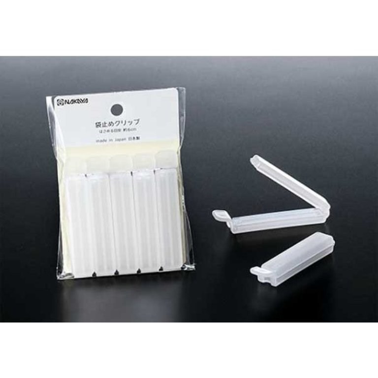 K475 透明封口夾-短 (5P)  4955959147503