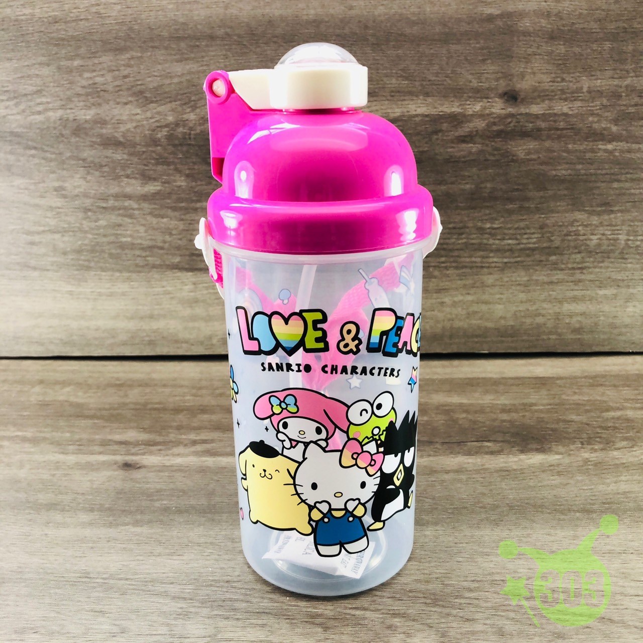 KITTY 彈跳水壺-500cc  4710446701749