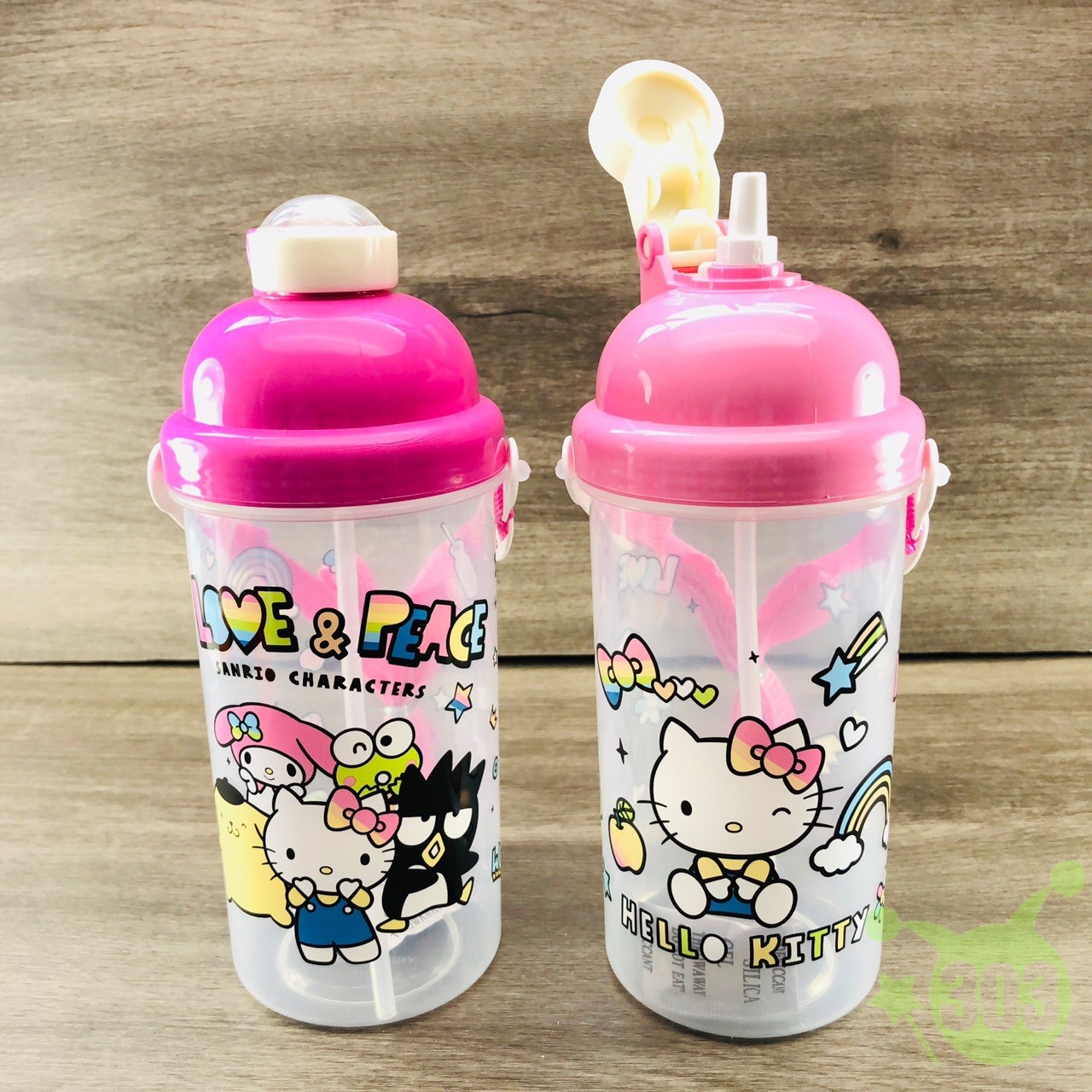 KITTY 彈跳水壺-500cc  4710446701749