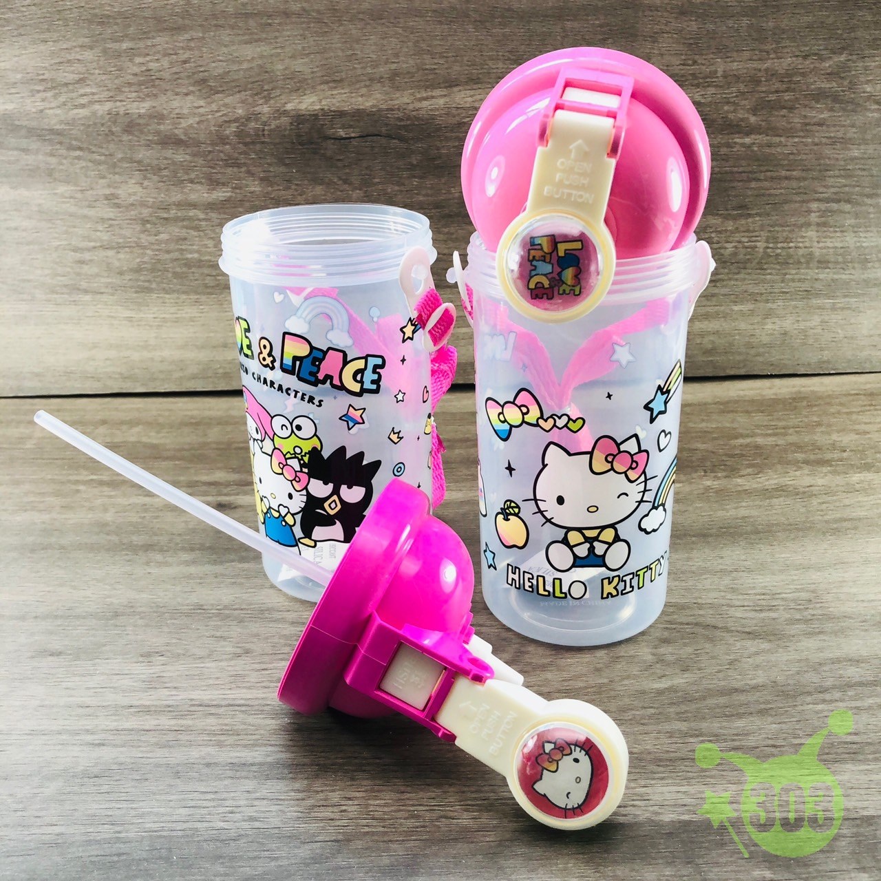 KITTY 彈跳水壺-500cc  4710446701749