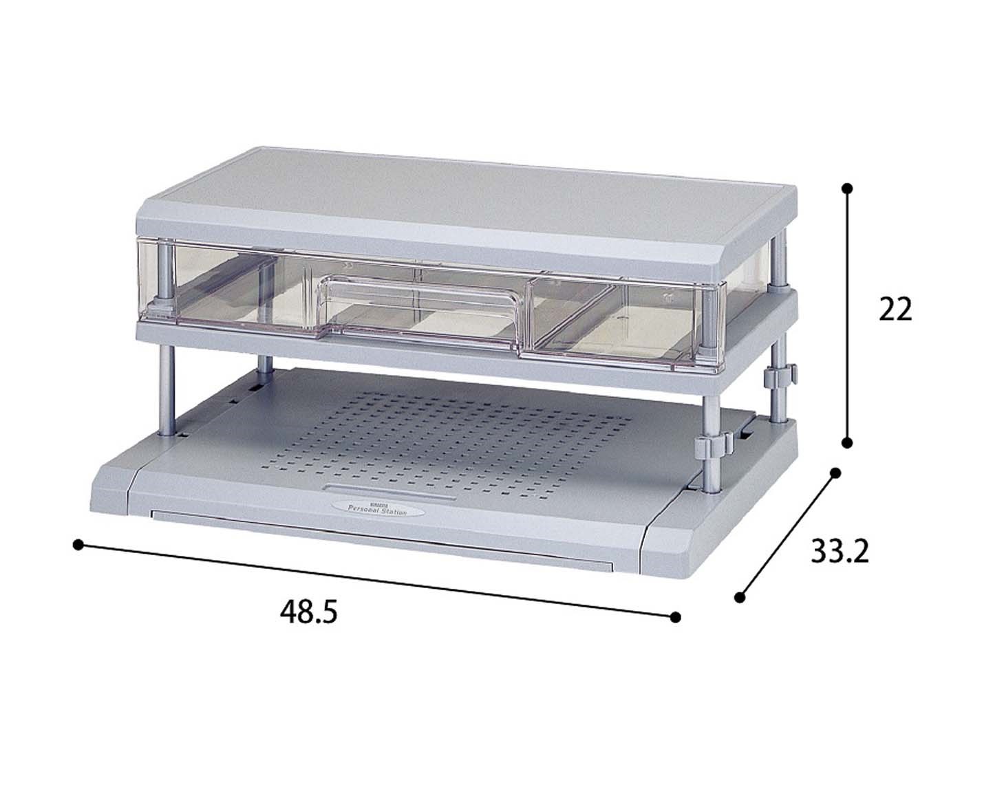 4603 筆記電腦架附抽屜 22型  4977425460343