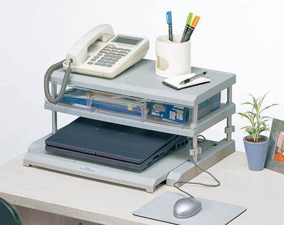 4603 筆記電腦架附抽屜 22型  4977425460343