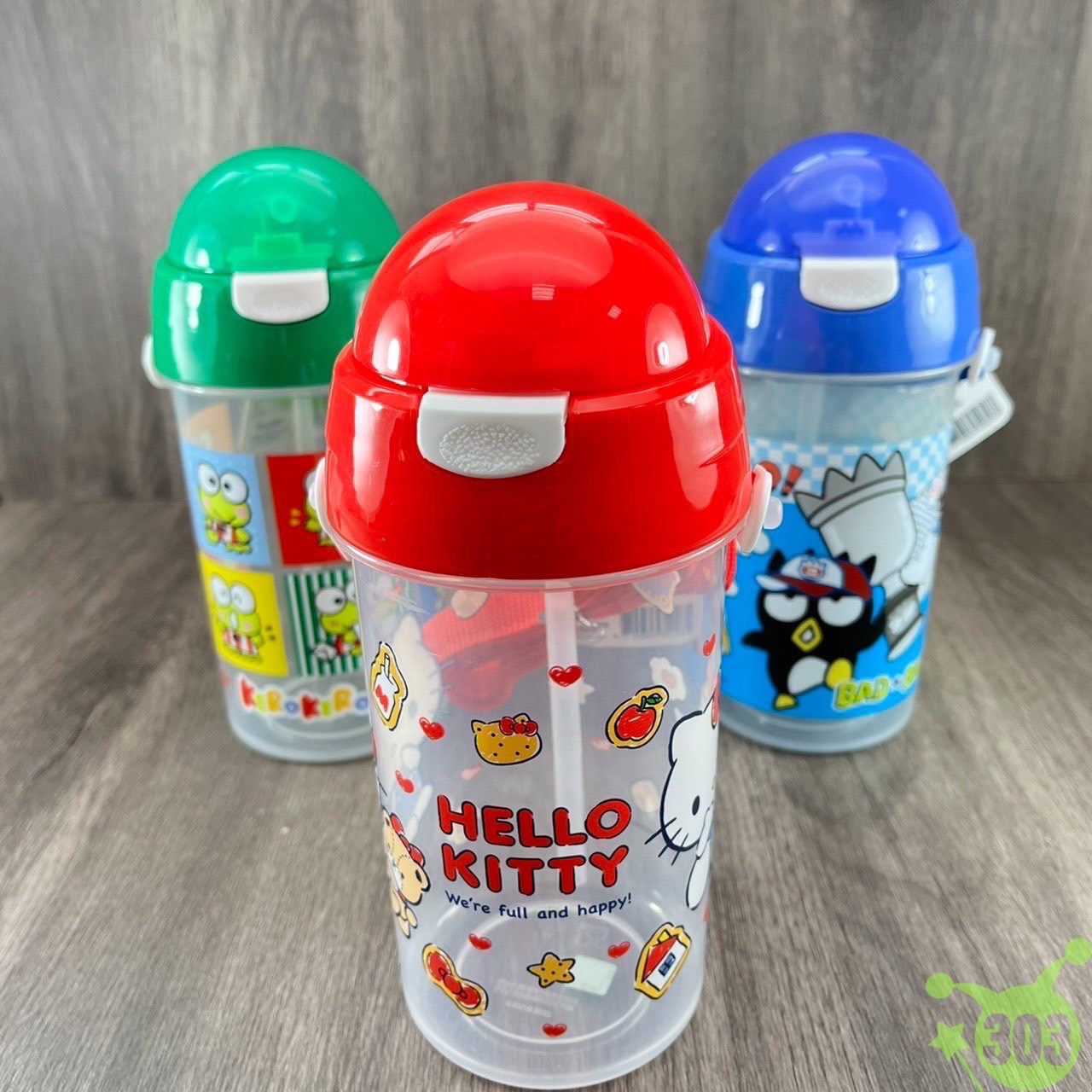 【三麗鷗】三麗鷗家族彈跳吸管水壺-3款(500ml)