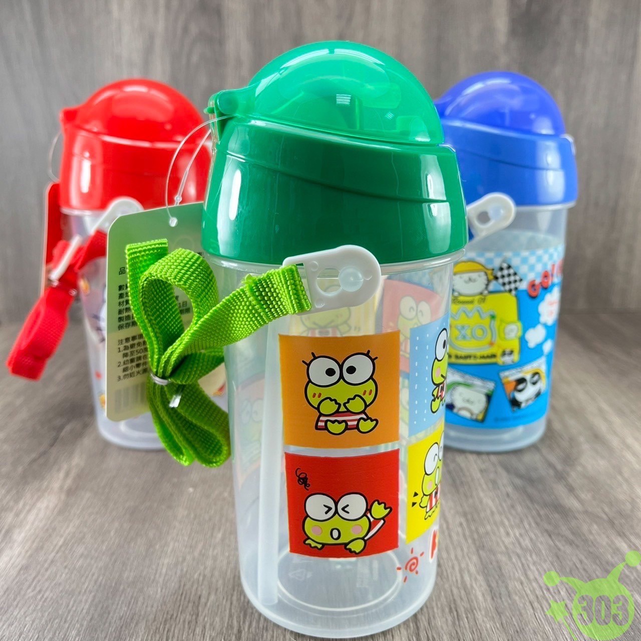 【三麗鷗】三麗鷗家族彈跳吸管水壺-3款(500ml)