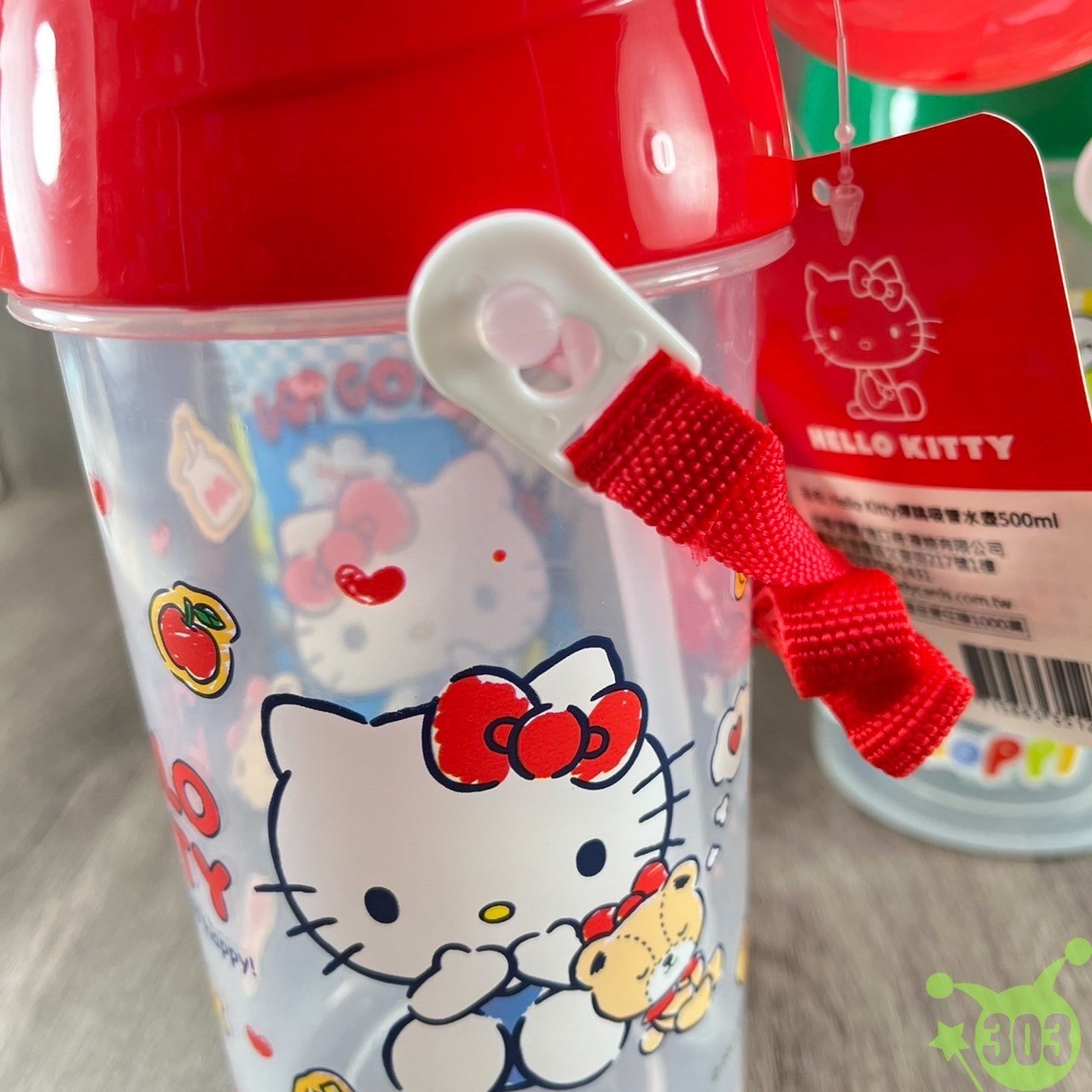 【三麗鷗】三麗鷗家族彈跳吸管水壺-3款(500ml)