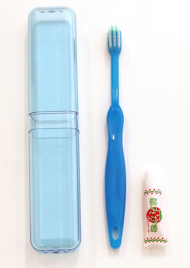 日本製  06-219  兒童  牙刷附盒   4544434902197