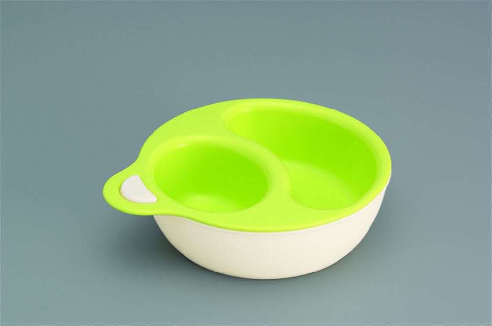 日本製 inomata  1127 幼兒碗 - 綠 /  粉