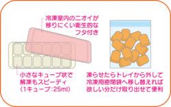 日本製 小久保 KOKUBO-ByeBye 3180 離乳食品製造盒-長條 / 正方 冰塊盒