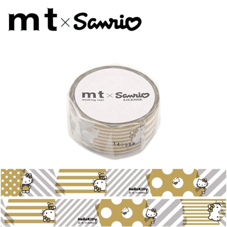 日本製  mt x sanrio 聯名合作款 HelloKitty凱蒂貓  日本限定 躲貓貓/年鑑歷史圖    和紙膠帶/紙膠帶