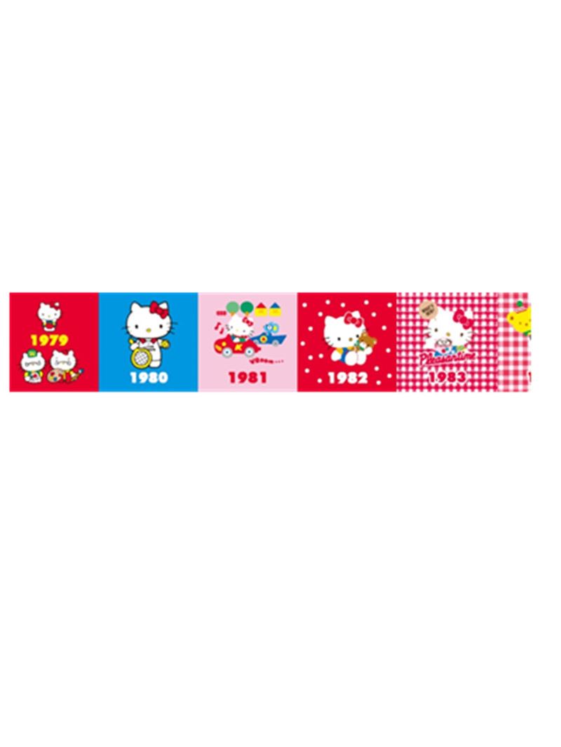 日本製  mt x sanrio 聯名合作款 HelloKitty凱蒂貓  日本限定 躲貓貓/年鑑歷史圖    和紙膠帶/紙膠帶