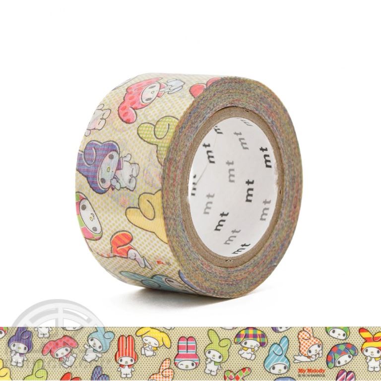 日本製 mt & 三麗鷗系列 紙膠帶   Melody美樂蒂  /  雙子星