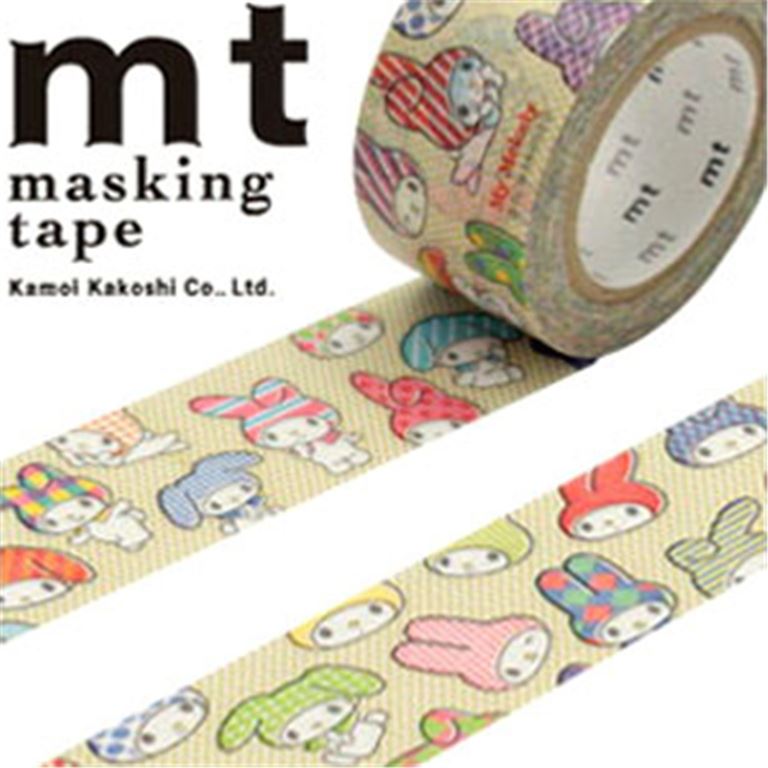 日本製 mt & 三麗鷗系列 紙膠帶   Melody美樂蒂  /  雙子星