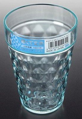 日本製 NAKAYA K477-1 MS鑽石紋 漱口杯 .水杯-透   4955959144717