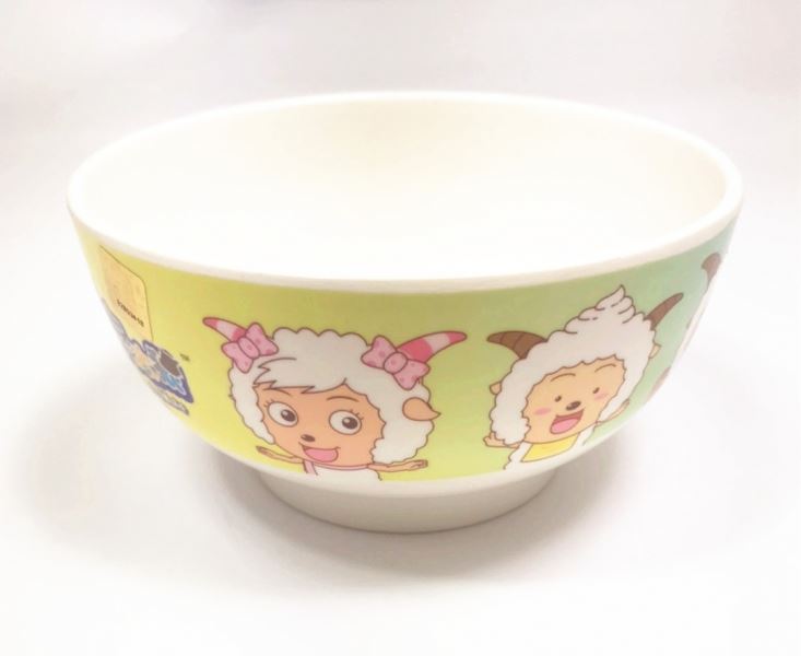 台灣製  文品  891 喜羊羊大餐碗    4714221825002