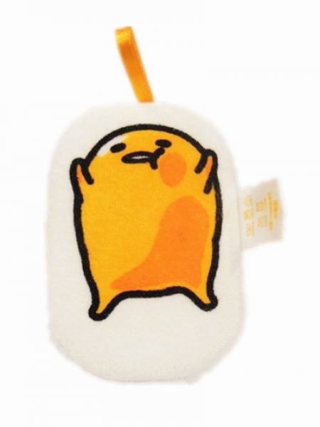 台灣製  蛋黃哥    沐浴澡棉 .沐浴棉    4712977460942