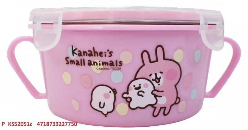 台灣製  卡娜赫拉的小動物    雙耳隔熱餐碗