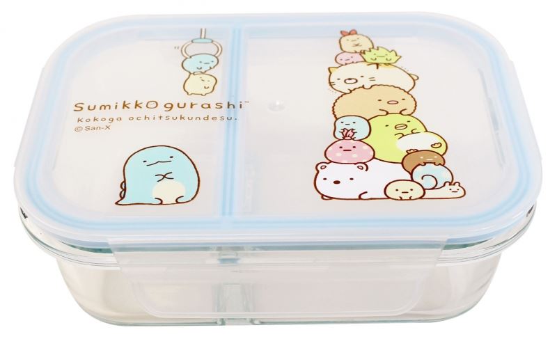 Sumikko Gurashi 角落生物-小夥伴 玻璃餐盒 ~ 咖啡 . 夾娃娃