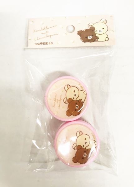 拉拉熊 連接盒 .分裝盒.旅行瓶罐 10g-2入-3款    4712977465244